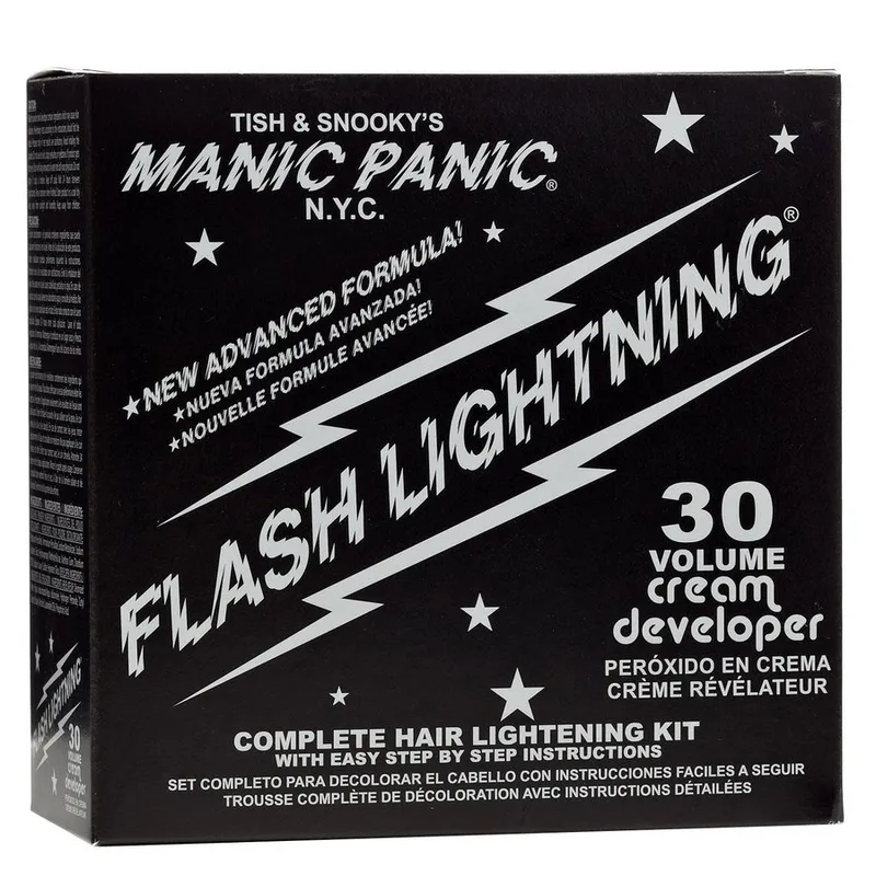 Manic Panic Flash Lightning Bleach Kit 30VOL 9% Cream Developer