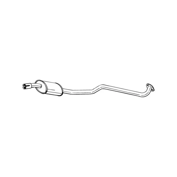 BOSAL 282-829 Mittenljuddämpare