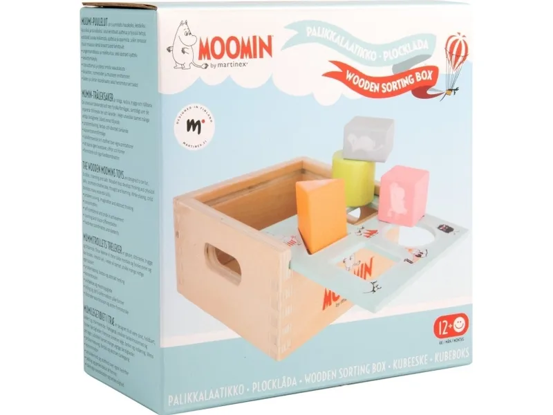Mumin Träklossar Låda