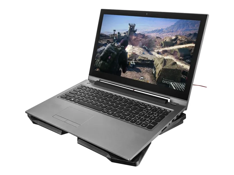 Trust GXT 278 - Ställ för bärbar dator - med 4 kylfläktar - 17.3″