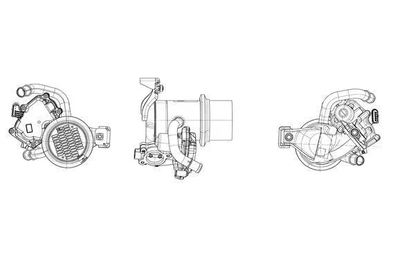 MAHLE CE 54 000P EGR kylare