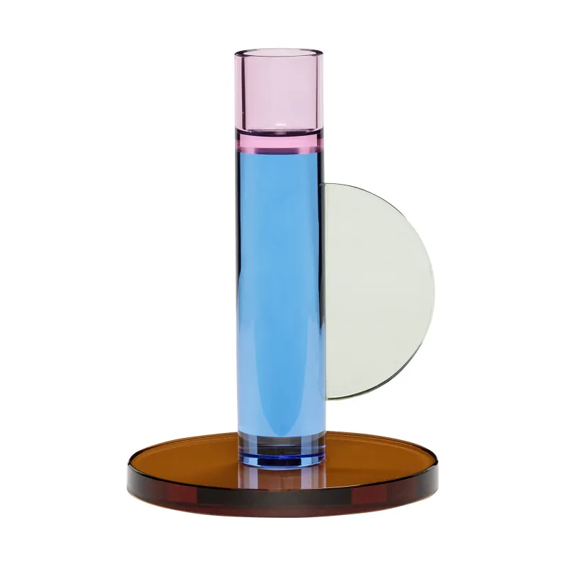 Hübsch Astro ljusstake 14 cm, blå