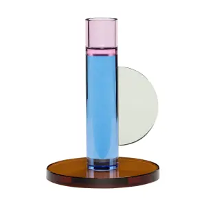 Hübsch Astro ljusstake 14 cm, blå