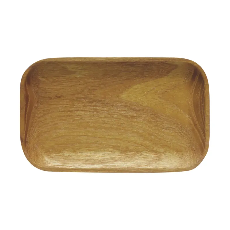 Aida Raw bricka 10×17 cm Teak