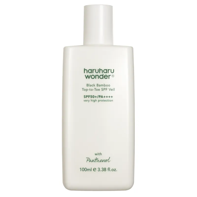 haruharu Wonder haruharu wonder Black Bamboo Top-to-Toe SPF Veil SPF50+ PA++++ 100 ml