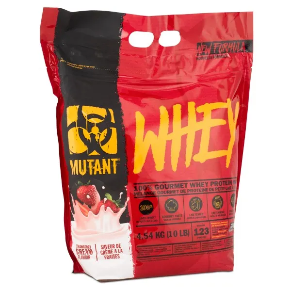 Mutant Whey Vassleprotein 4,5 kg - Strawberry Cream