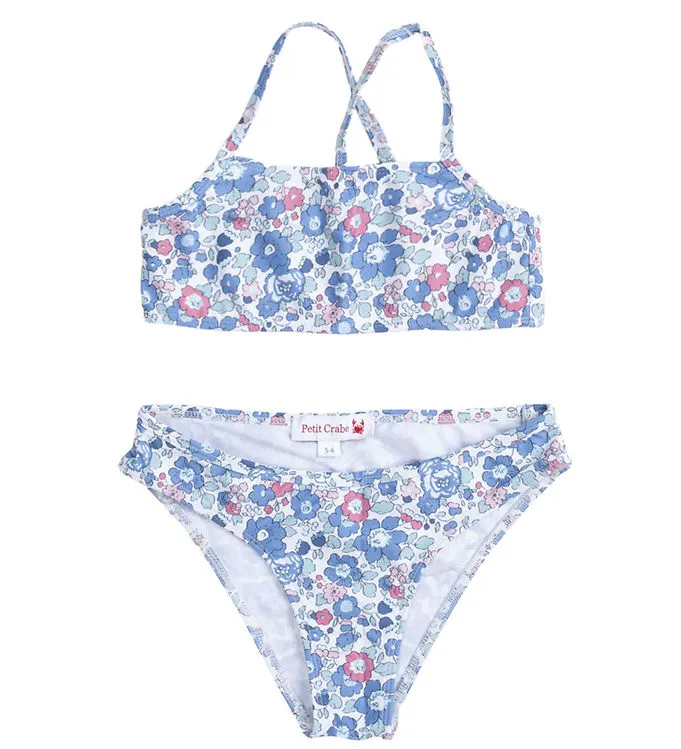 Petit Crabe Bikini - Louise - Betsy m. Blommor (#6565)