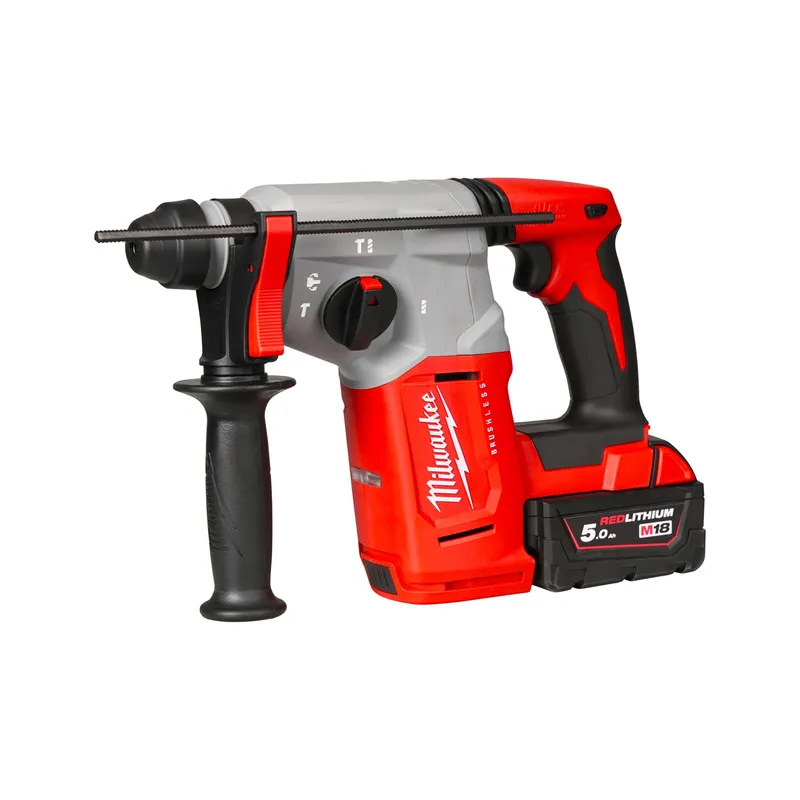 Milwaukee M18 BLH-502X Borrhammare med batteri och laddare