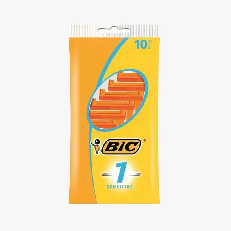 Rakhyvel BIC Sensitive - enkelt blad - 10 st