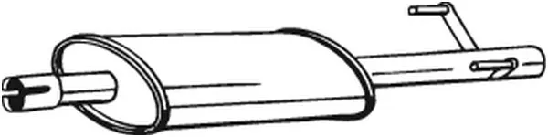 Mittenljuddämpare BOSAL 175-413