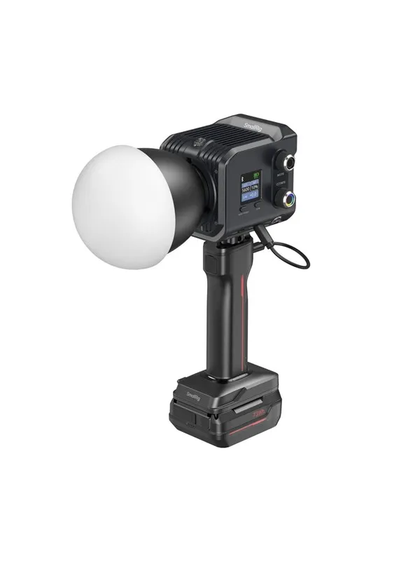 SmallRig 5383 RC 100C COB LED Video Light Kit Ink Blue / With Battery Grip Handle