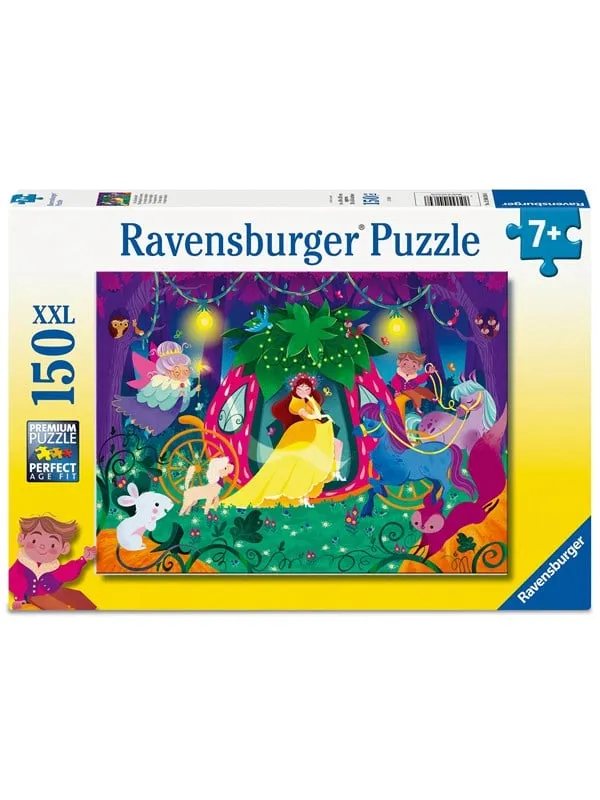 Ravensburger Barnpussel - Askungen: Den magiska resan 150 bitar