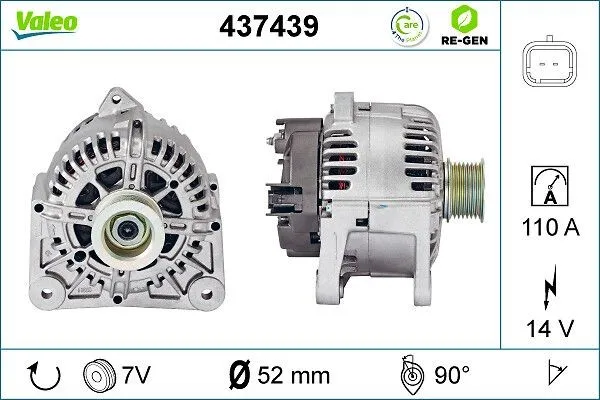 VALEO 437439 Generator