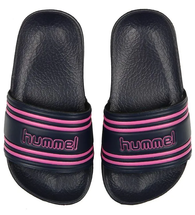 Hummel Junior’s Pool Slide Black Iris