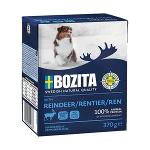 Reindeer Chunks in Jelly Våtfoder för hund 370g