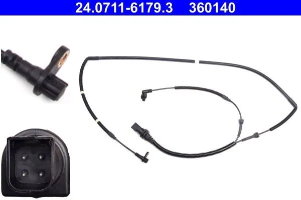 ABS-givare ATE 24.0711-6179.3