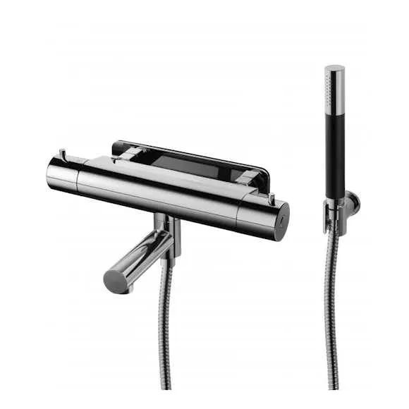 BADKARSBLANDARE EVM026-160 TERMOSTAT C/C 160 KROM PIP+5CM | Beijerbygg Byggmaterial