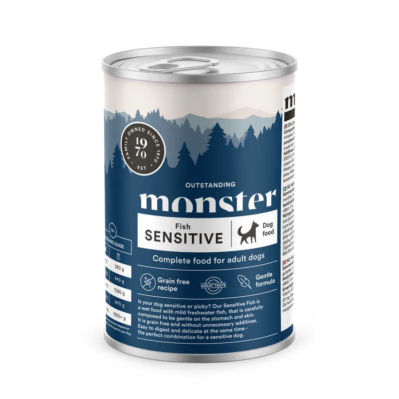 Dog Adult Sensitive Fish Våtfoder – 6 x 400 g