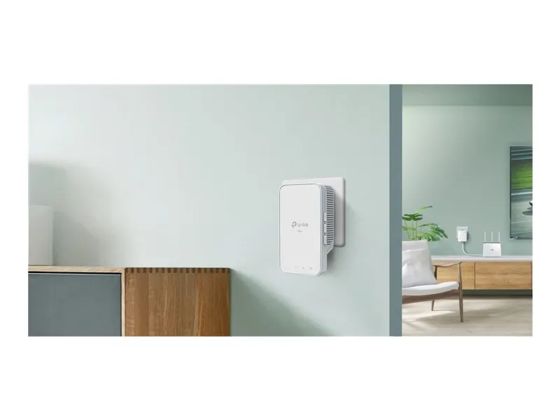 TP-Link TL-WPA7517 KIT V2 Wi-Fi Kit – PowerLine adaptersats 1GbE, HomePlug AV (HPAV), HomePlug AV (HPAV) 2.0, IEEE 1901 – Wi-Fi 5 – Dubbelband – vägginsticksbar