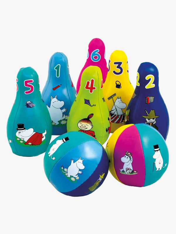 Mumin Mjukt Bowlingset
