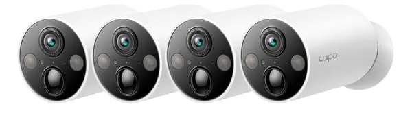 TP-Link Tapo C425 övervakningskamera utomhus 4-pack