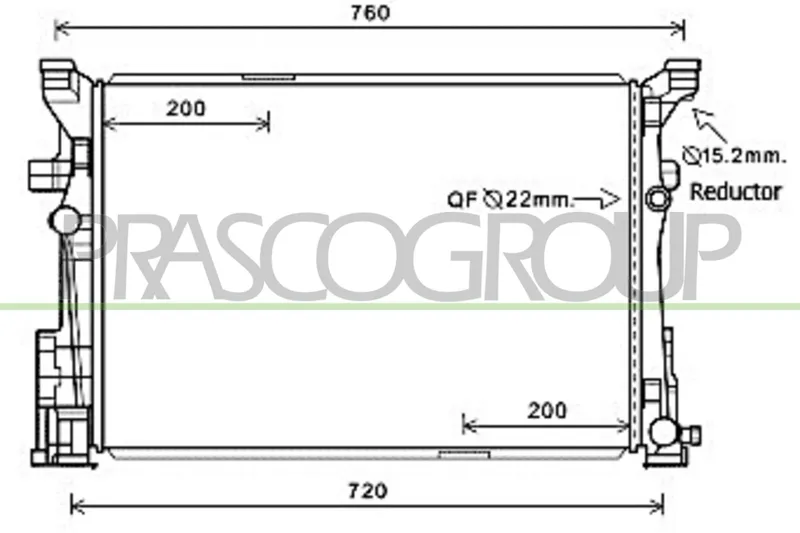 Kylare PRASCO ME328R001