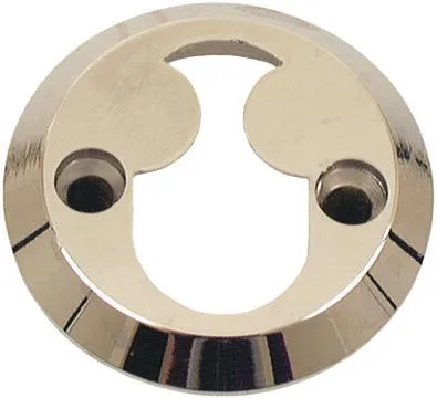 ASSA 463506160002 Cylinderring dubbelcylinder, förnicklad, PP Höjd: 8 mm