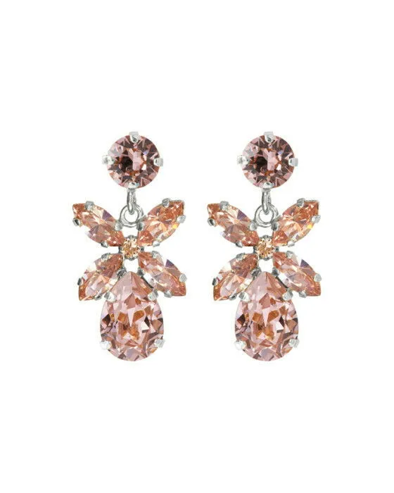Mini Dione örhängen vintage rose rhodium