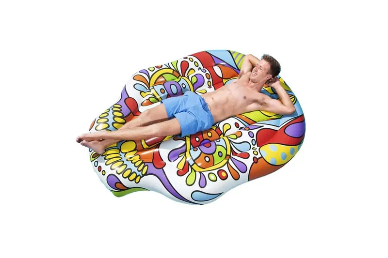 Badmadrass Sugar skull 193 x 141 cm