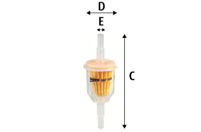 Bränslefilter VALEO 587000
