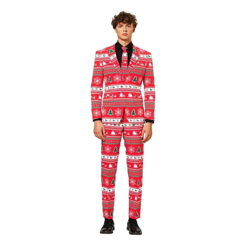 OppoSuits Winter Wonderland Kostym – 46