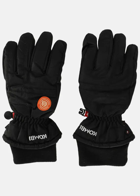 Kombi Juniors’ Tucker Gloves Black