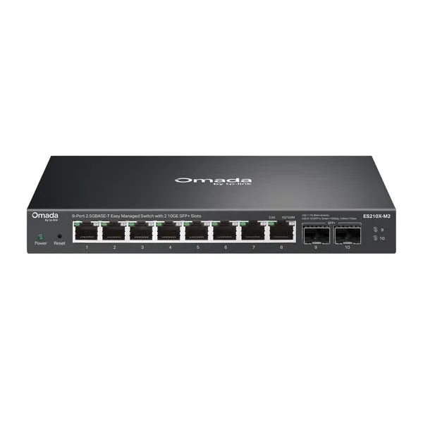 Tp-link Omada Es210x-m2 Base-t Easy Managed Switch 8×2.5ge Port
