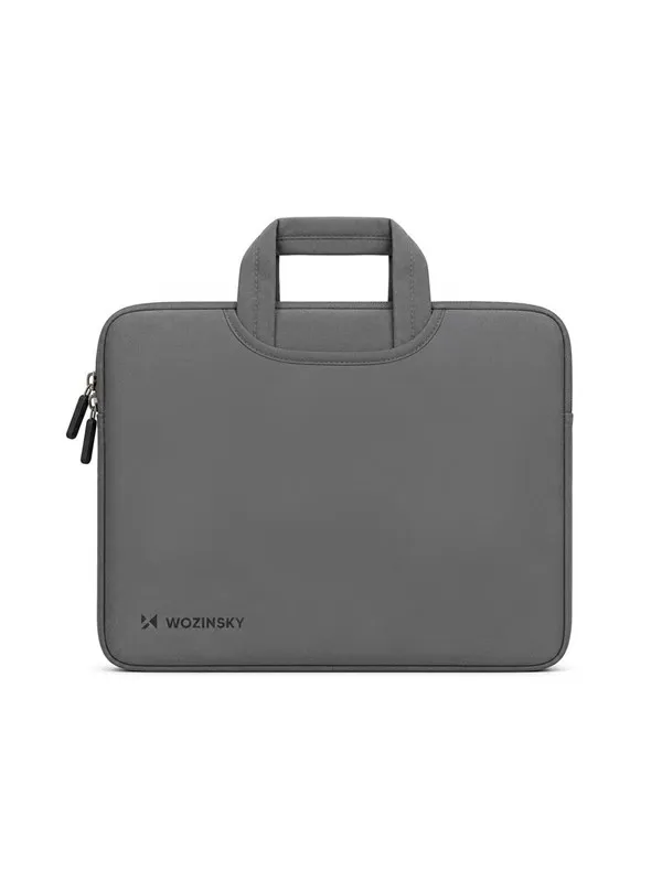 Wozinsky WNT-13G 13-14″ Laptop Bag with Retractable Neoprene Handle - Gray