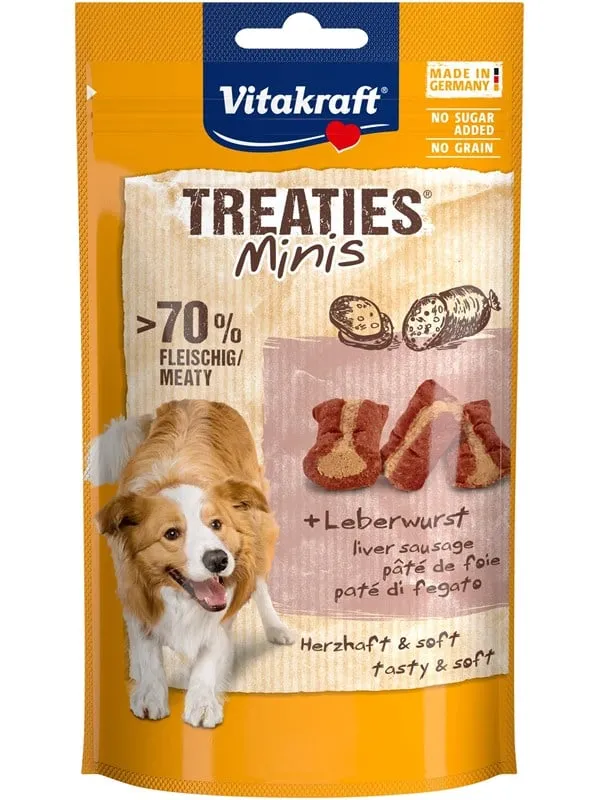 Vitakraft Treaties Minis Leverkorv 48g