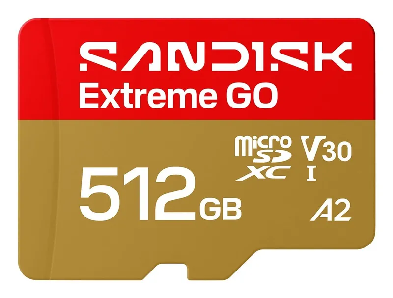 SanDisk Extreme GO microSD UHS-I Minneskort - 512GB