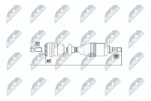 Drivaxel NTY NPW-RE-017