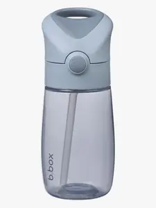 b.box Vattenflaska 380 ml med Sugrör, Chill out