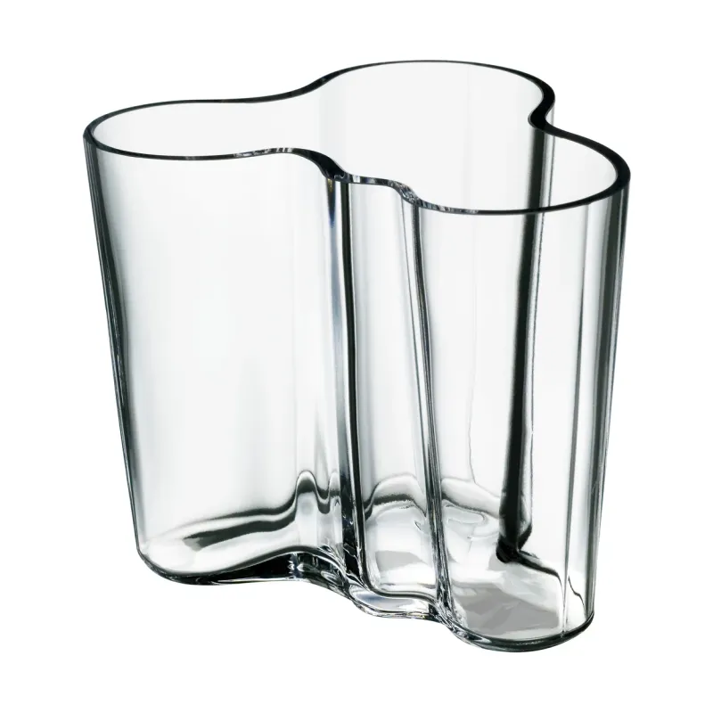 IIttala – Aalto vas 95 mm klarglas Design Alvar Aalto