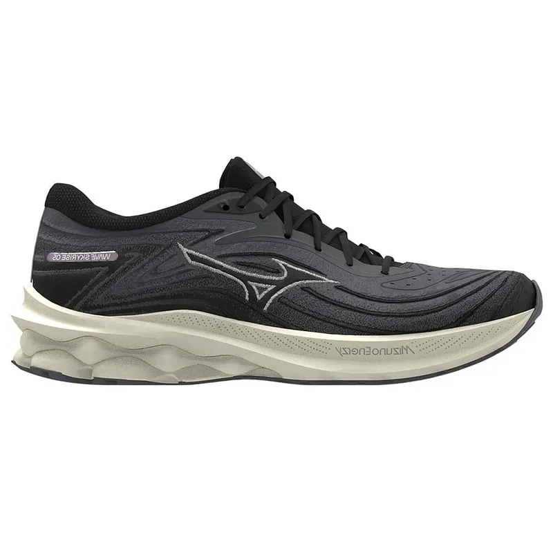 Mizuno Wave Skyrise 5 löparskor (dam) – Iron Gate/White Sand/Black, 37