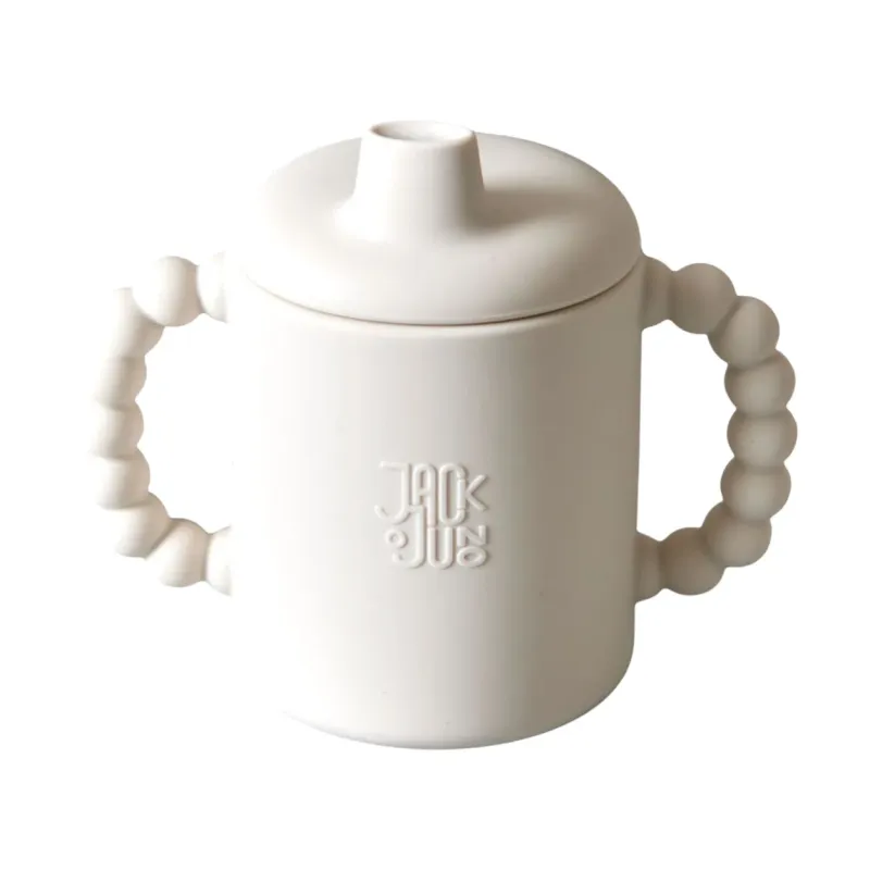 Jack o Juno Mugg m. Pip – Silikon – Bubble – Cream