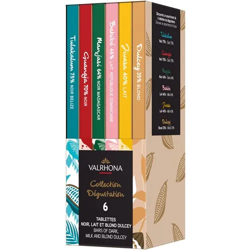 Valrhona Tasting Collection, 6×70 g