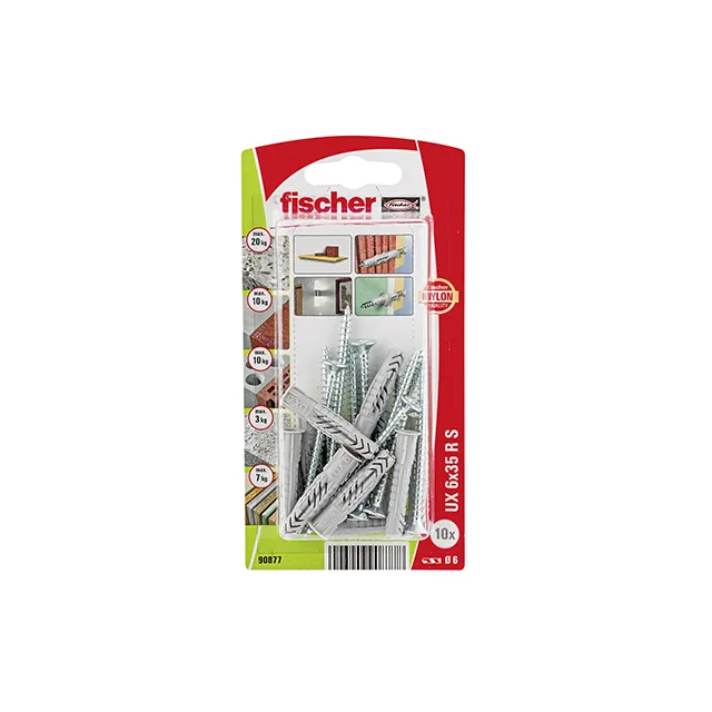 UNIVERSALPLUGG UX RSK 6X35 10ST | Beijerbygg Byggmaterial