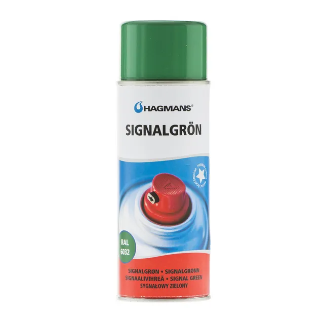 SPRAYFÄRG HAGMANS SIG.GRÖN RAL 6032 0,4L | Beijerbygg Byggmaterial