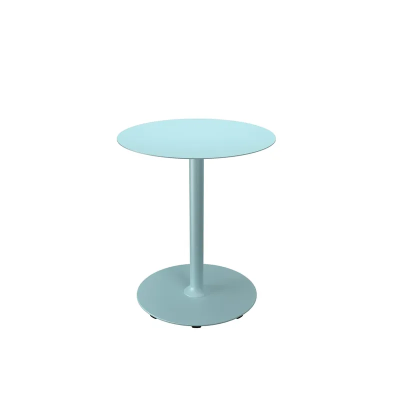 Houe, PICO Cafébord Ø64 cm, rund bas Ice blue
