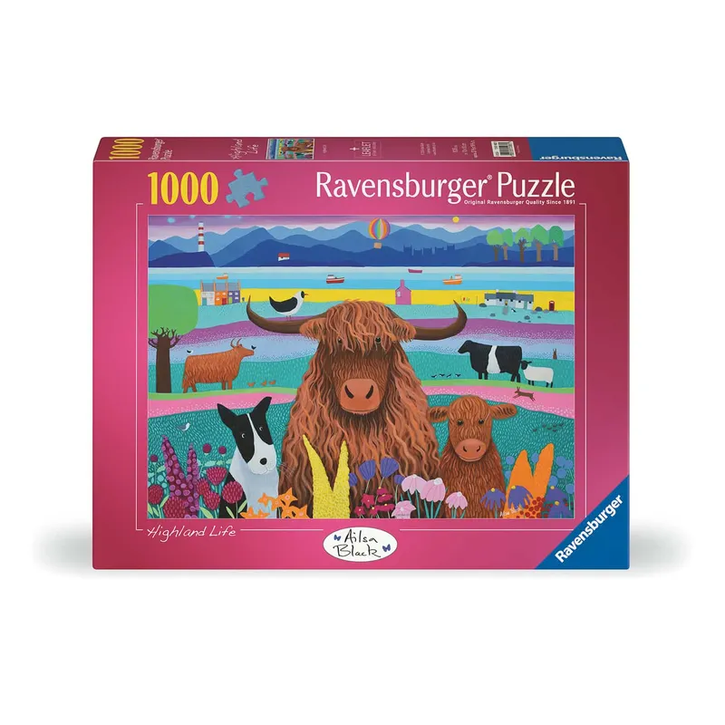 Highland Life Pussel 1000 bitar, Ravensburger