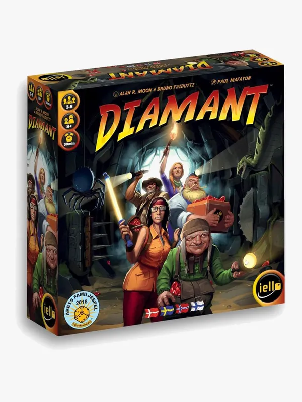 IELLO Games Diamant Sällskapsspel