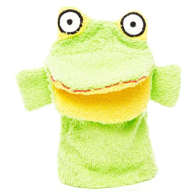 Isabelle Laurier Bath Mitt ”” Frog