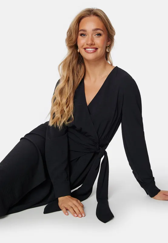 Midi Wrap Dress (#9497)
