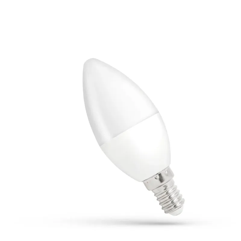 LED-lampa Kronljus E14 8W/840 710lm 230V Opal